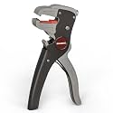 BUILDSKILL 2 IN 1 Automatic Wire Stripping &amp; Cutting Tool – Precision Cutter for Electrical, Automotive, Cords &amp; Cables – Ergonomic Handle with Pressure Adjustment