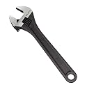 BUILDSKILL 10-Inch Adjustable Wrench with Precision Knurl Adjusting, Laser-Etched Jaw Scale, Anti-Corrosion Finish, Impact & Torque Spanner Capability, Phosphate Finish, Black (Pack of 2)