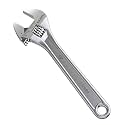 BUILDSKILL 10" 250mm Adjustable wrench | Chrome vanadium steel | Professional &amp; home use | Single sided | Rust resistant plumbing tools | Adjustable spanner with lasered scale (6 months warranty)