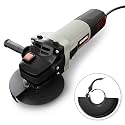 BUILDSKILL 1100W Angle Grinder Machine | 125MM | M14 | 6000-11000 RPM Variable Speed | Copper Motor | Quick Change Guard | Two Position Side Handle | Slim Body Grinding Machine (6 Months Warranty)