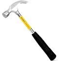 Buildskill Steel Shaft Hammer 8 Oz - Forged Steel Head for Superior Strength &amp; Durability - Carpenter Tools for Wood Work, Home and Professional, 2 in 1 Combination Claw &amp; Flat Head (Pack of 5)