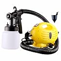 Buildskill BPS1100 Professional Home Heavy DIY 650 Watt HVLP Paint Sprayer Yellow