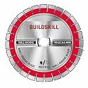 Buildskill Brushless Wall Cutting Machine Blade, 65mm Max Cutting Depth, Wall Groove Blade, 195 mm, 2.4mm Thick (Pack of 1)