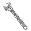 BUILDSKILL 12" 300mm Adjustable wrench | Chrome vanadium steel | Professional &amp; home use | Single sided | Rust resistant plumbing tools | Adjustable spanner with lasered scale (6 months warranty)