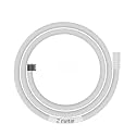 BUILDSKILL 2 Meter Semi-Automatic Washing Machine Pipe Inlet | Easy Install Soft PVC Material | 5-8Kg Washing Machine Water Inlet Pipe | Leak-Free Flexible Design Rubber Interface (Pack of 1-White)