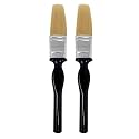 BUILDSKILL 2 Pcs Paint Brush Set | Size 1" | Soft Bristle Paint Brush for Wall | Durable & Thick Paint Brushes Set for Windows & Doors | Smooth Finish | DIY & Professional Use Painting Brushes
