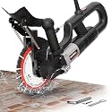 BUILDSKILL Lightweight Brushless Wall Chaser Machine 3450W, 8700 RPM Tile Cutter, Restart Protection, Soft Start, Copper Motor, 65MM Cutting Depth Slotting Machine (6 Months Warranty)