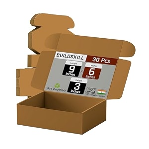 mailer box 9x6x3 pack of 50 brown