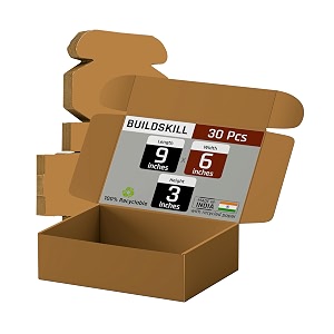 mailer box 9x6x3 pack of 30 brown