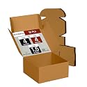 Mailer Box 4X4X1.5 (Pack of 10) Brown
