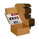 Mailer Box 4X4X1.5 (Pack of 100) Brown