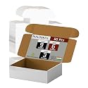 Mailer Box 9X6X3 (Pack of 50) White