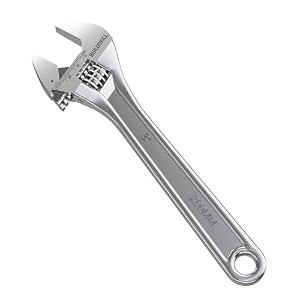 buildskill 834 200mm adjustable wrench  chrome vanadium steel  professional amp home use  single sided  rust resistant plumbing tools  adjustable spanner with lasered scale 6 months warranty