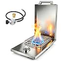 Built In Single Side Burner for Outdoor Kitchen, Propane & Natural Gas