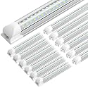 Built-in V-shaped LED Tube 1.2m, 1.5m, 1.8m, Clear Lens Cool White 6000K AC85-265V
