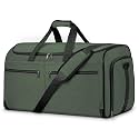 Bukere Garment Bags for Travel, Large Convertible Garment Duffel Bag for Men Women, Shoe Compartment, 2 in 1 Hanging Dress Suitcase Suit Travel Bags