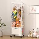 BUKFEN Metal Stuffed Animal Storage Zoo Toy Organizer, Large Plush Holder