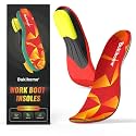 Bukihome Achilles Tendonitis Insoles for Men &amp; Women –Insoles for Standing All Day with Heel Cushion for Heel Pain, Fatigue, Plantar Fasciitis, Heel Spur-Women 7-8