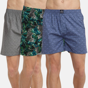 bukkl pack of 3 printed men boxer