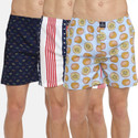 BUKKL Pack of 3 Printed Men Boxer