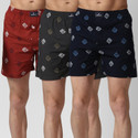 BUKKL Pack of 3 Printed Men Boxer