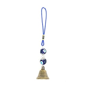 buko feng shui lucky eye hanging ornaments amp charms helps with luck and protection from evil spirit comes with decorative blue charms beads amp bells buko_evileye_two-balls-1-bigbells
