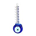 Buko Feng Shui Lucky Eye Hanging Ornaments &amp; Charms Helps with Luck and Protection from Evil Spirit Comes with Decorative Blue Charms, Beads &amp; Bells. (7-Elephant_Medium-DISC)