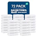 Bulk 72-Pack Professional Salon Spa &amp; Wellness Towels, 16" x 27", White