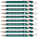 Bulk Custom Pens Personalized, Customized Pens with Name/Logo on Both Sides Gifts, Black Ink Engraved Ballpoint with Stylus, Ideal for Business, Birthday, Party, Wedding, School, Metal Material