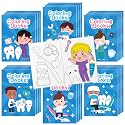 Bulk Dentist Coloring Books, 24Pcs Mini Drawing Booklet for Kids