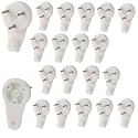Bulk Hardware BH00093 Medium Plastic Non Trace Picture Hook (20 Pack), White