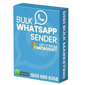 digi bulk marketing bulk whatsapp sender - send video images and audio - 1 user - 1 year license email delivery license key only - no cd
