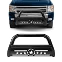 Bull Bar 3" Front Bumper Brush Grille Guard for Chevy Silverado 1500 Truck