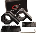 HOUSE TUNING Bull Bar Clamps 2 inch - 4Pack Roll Bar 2 inch Clamp Bracket for UTV ATV Truck Bar Mounting (2"-Clamp mount Kit)