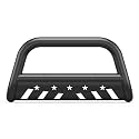 Bull Bar Compatible for 2016-2022 Tacoma Front Bumper Grill Grille Guard with Skid Plate