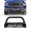 Bull Bar 3" Front Bumper Brush Grille Guard for Ram 1500 11-18 Pickup Truck