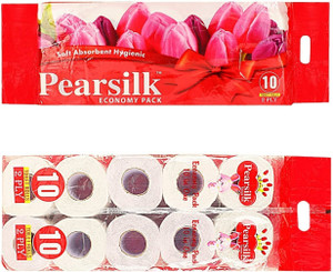 Bullcraft Pearsilk Toilet tissue paper roll Toilet