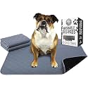 Bulldogology Premium Washable Pee Pads for Dogs, Reusable Puppy Pads, Waterproof Dog Mat, Dog Training Pads (30x36) 2-Pack