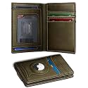 BULLIANT Magnetic Slim Leather Airtag Wallet Money Clip For Men 12Cards