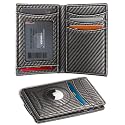 BULLIANT Magnetic Slim Leather Airtag Wallet Money Clip For Men 12Cards