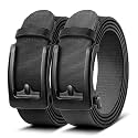 BULLIANT Men Ratchet Stretch Belt Multi-Pack-Trimmable 1 1/2"-Gift Boxed