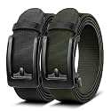 BULLIANT Men Ratchet Stretch Belt Multi-Pack-Trimmable 1 1/2"-Gift Boxed