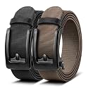 BULLIANT Men Ratchet Stretch Belt Multi-Pack-Trimmable 1 1/2"-Gift Boxed