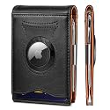 BULLIANT Men Wallet Airtag&Standard Use,Slim Front Pocket Wallet Money Clip for Gifg Men RFID Blocking 11Cards