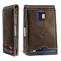 BULLIANT Men Wallet Airtag&amp;Standard Use,Slim Front Pocket Wallet Money Clip for Gifg Men RFID Blocking 11Cards