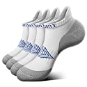 BULLIANT Women Athletic Ankle Running Socks Multi-Pack Cushioned No Show