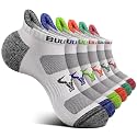 BULLIANT Women Athletic Ankle Running Socks Multi-Pack Cushioned No Show