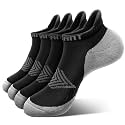 BULLIANT Women Athletic Ankle Running Socks Multi-Pack Cushioned No Show