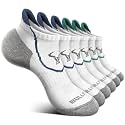 BULLIANT Women Athletic Ankle Running Socks Multi-Pack Cushioned No Show