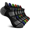 BULLIANT Women Athletic Ankle Running Socks Multi-Pack Cushioned No Show
